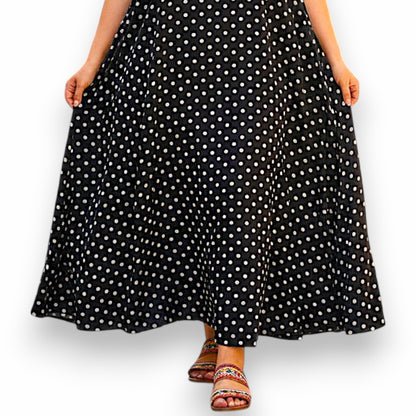 Maxi Abito 100% Viscosa Fantasia Iside