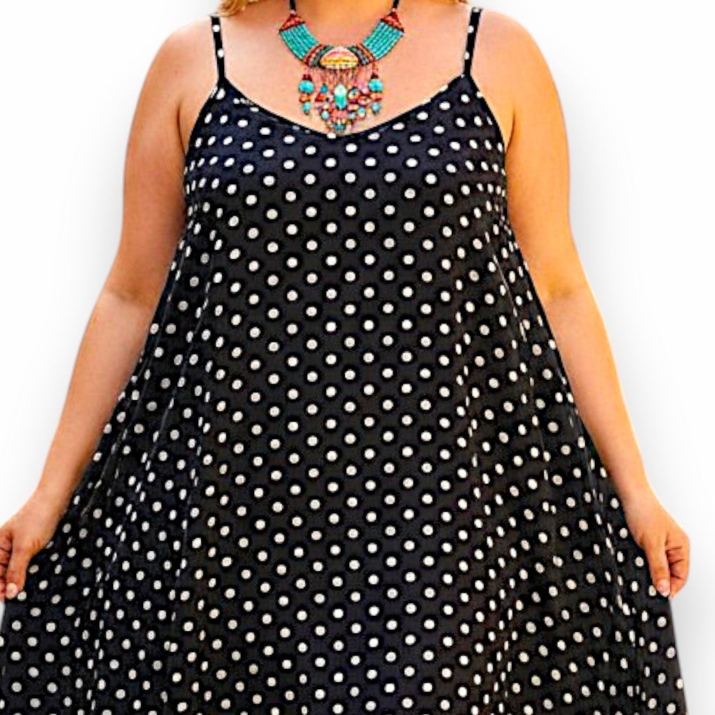 Maxi Abito 100% Viscosa Fantasia Iside