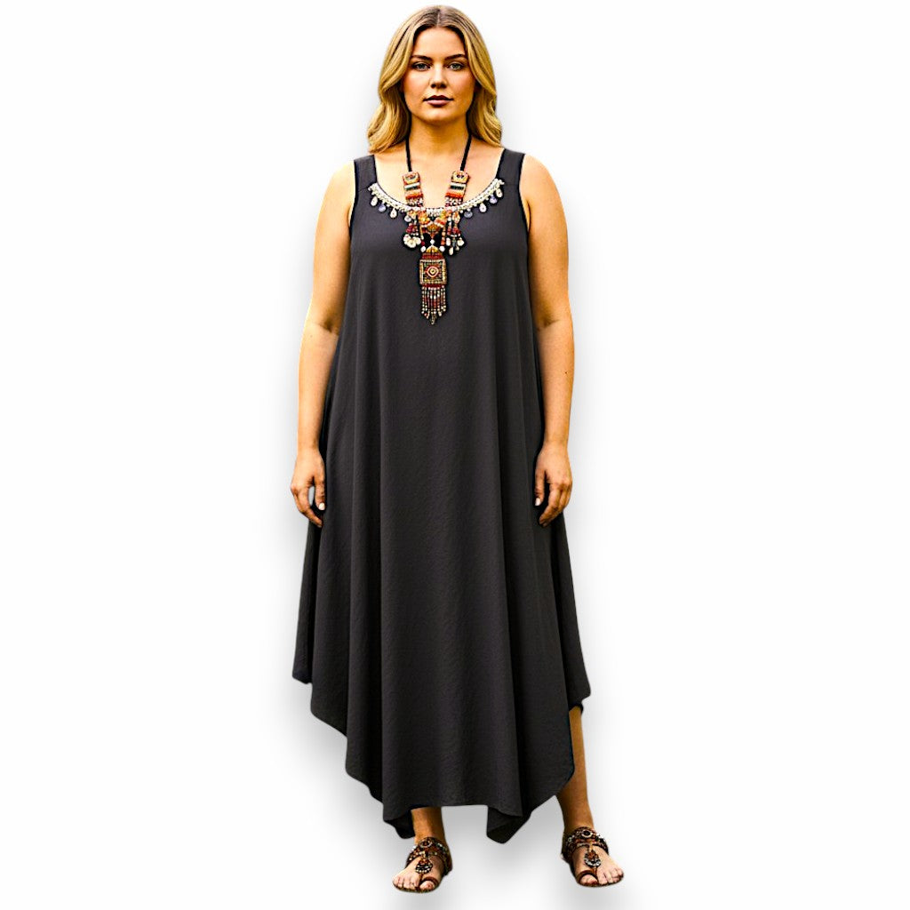 Maxi Abito 100% Viscosa Gilda