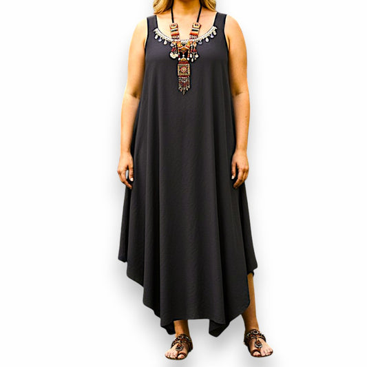 Maxi Abito 100% Viscosa Gilda