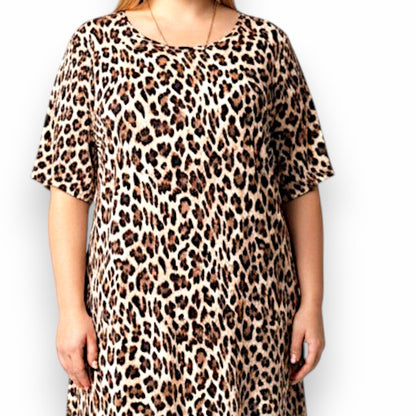 Maxi Abito in Crepe Fantasia Sally