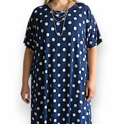 Maxi Abito in Crepe Fantasia Senia