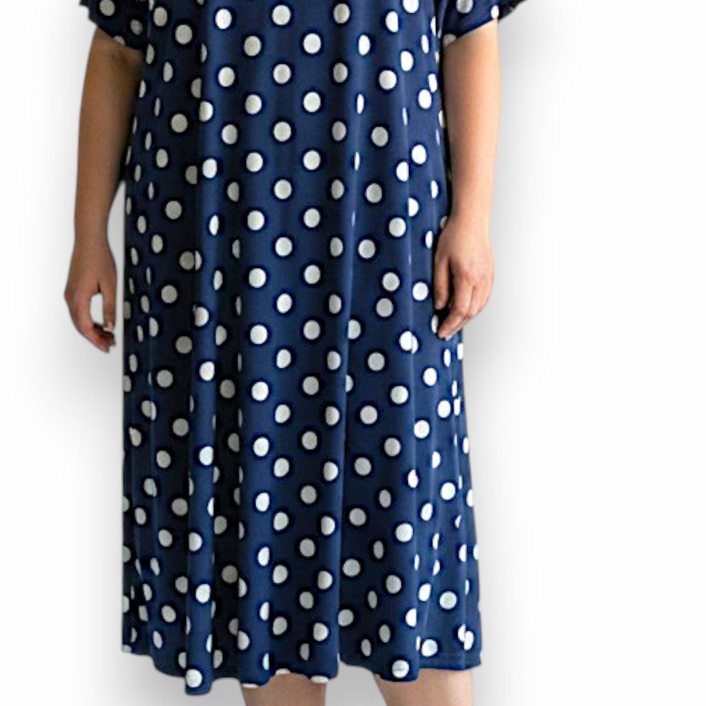 Maxi Abito in Crepe Fantasia Senia