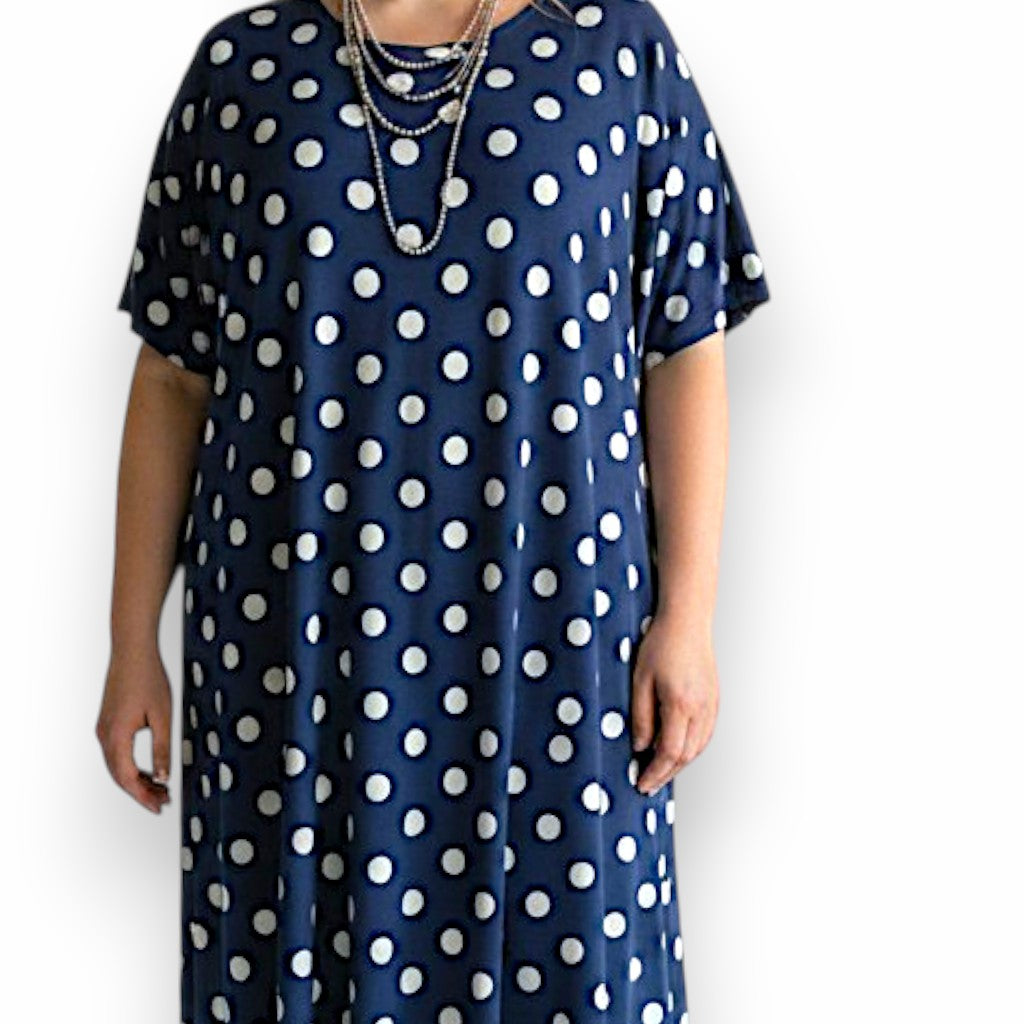 Maxi Abito in Crepe Fantasia Senia