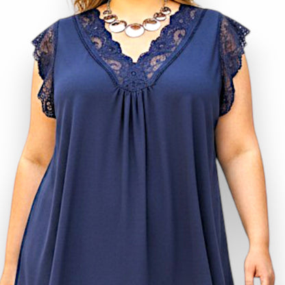 Maxi Top Taglie Forti Elasticizzato Miura