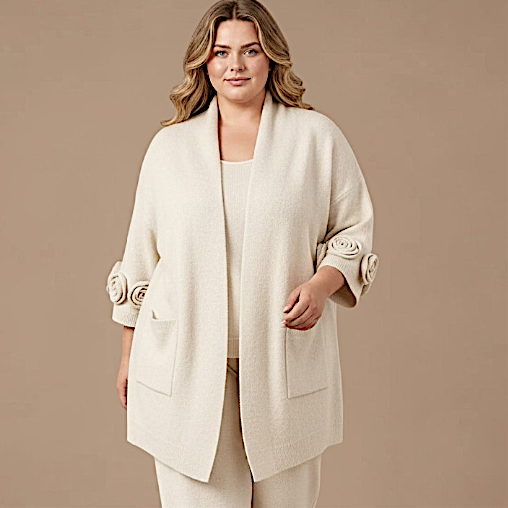 Maxi Cardigan effetto Lana Pamela