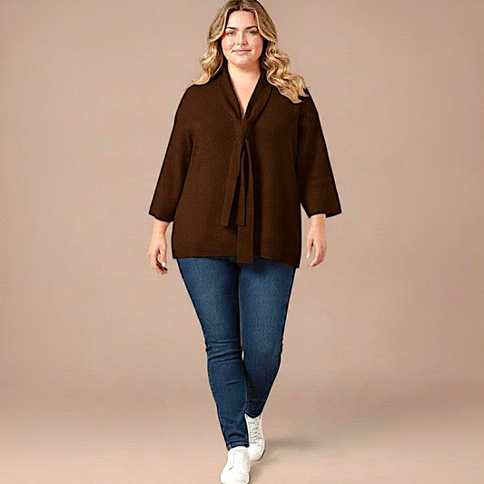 Maxi Maglia Effetto Lana Paloma