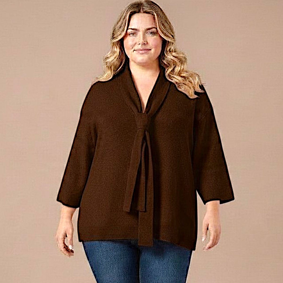 Maxi Maglia Effetto Lana Paloma