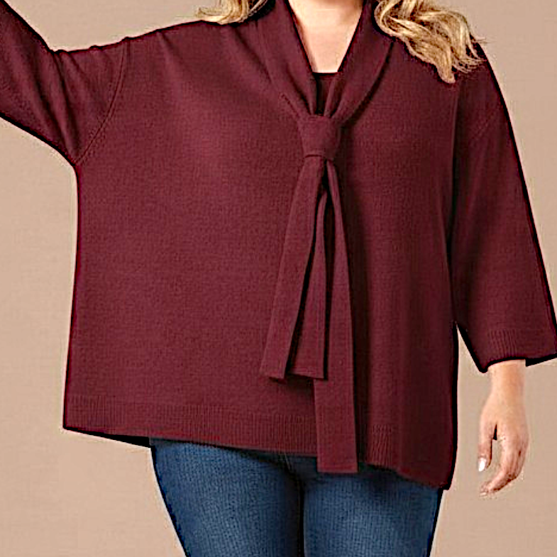 Maxi Maglia Effetto Lana Pasqua
