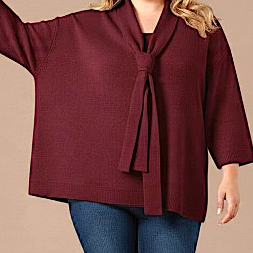 Maxi Maglia Effetto Lana Pasqua