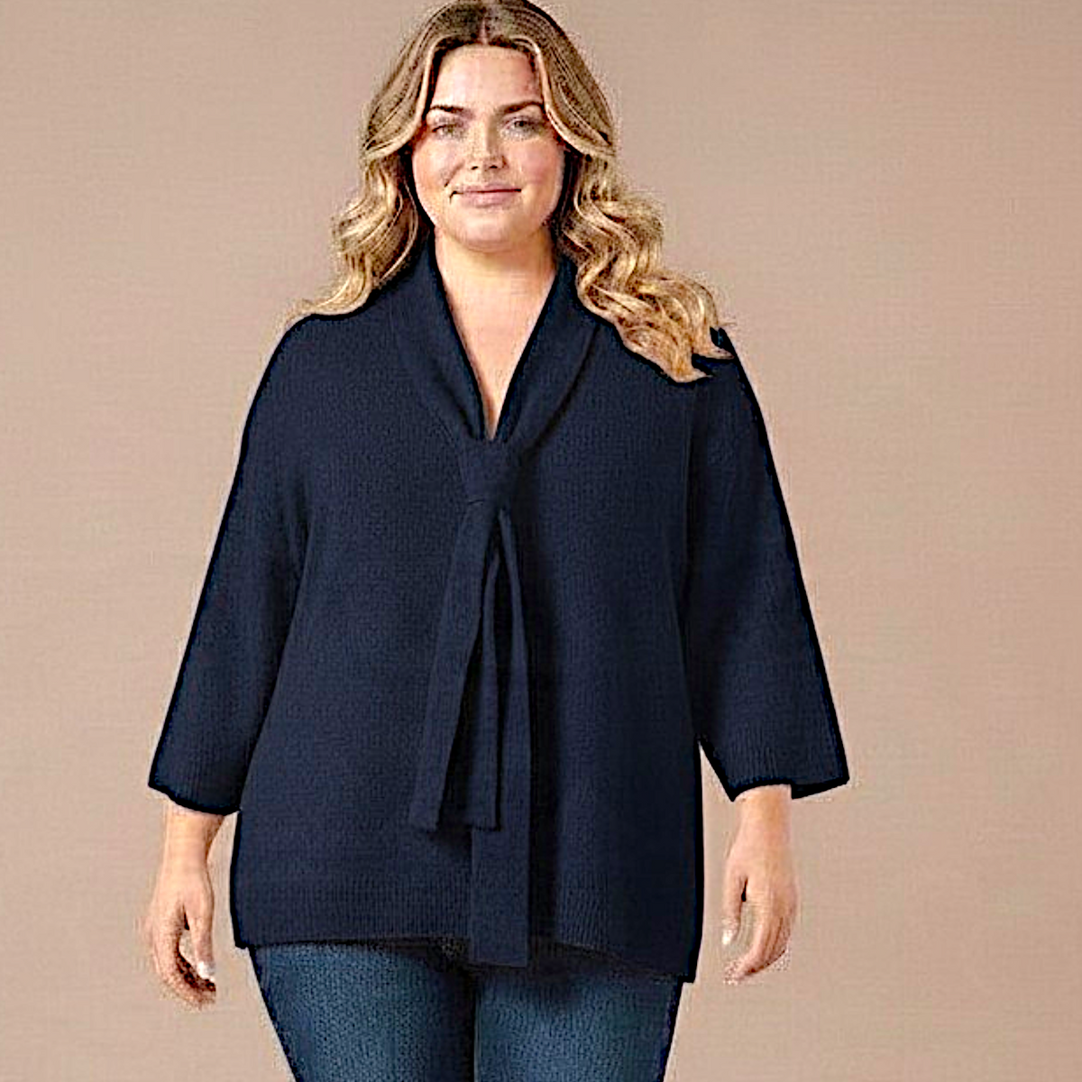 Maxi Maglia Effetto Lana Pacifica