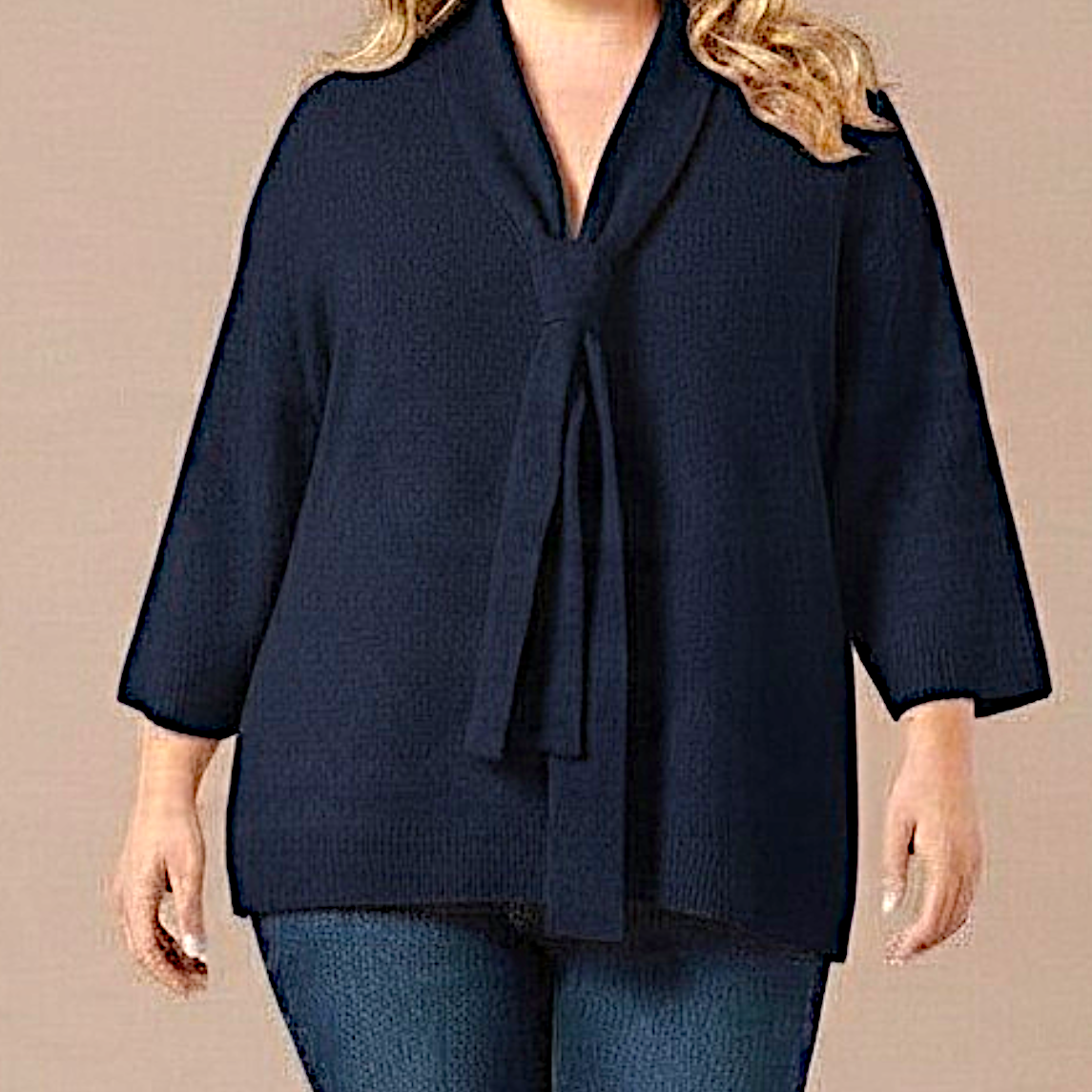 Maxi Maglia Effetto Lana Pacifica