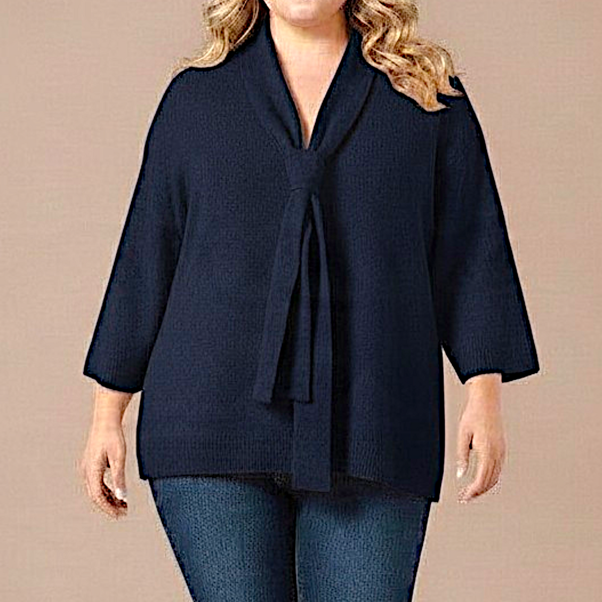 Maxi Maglia Effetto Lana Pacifica