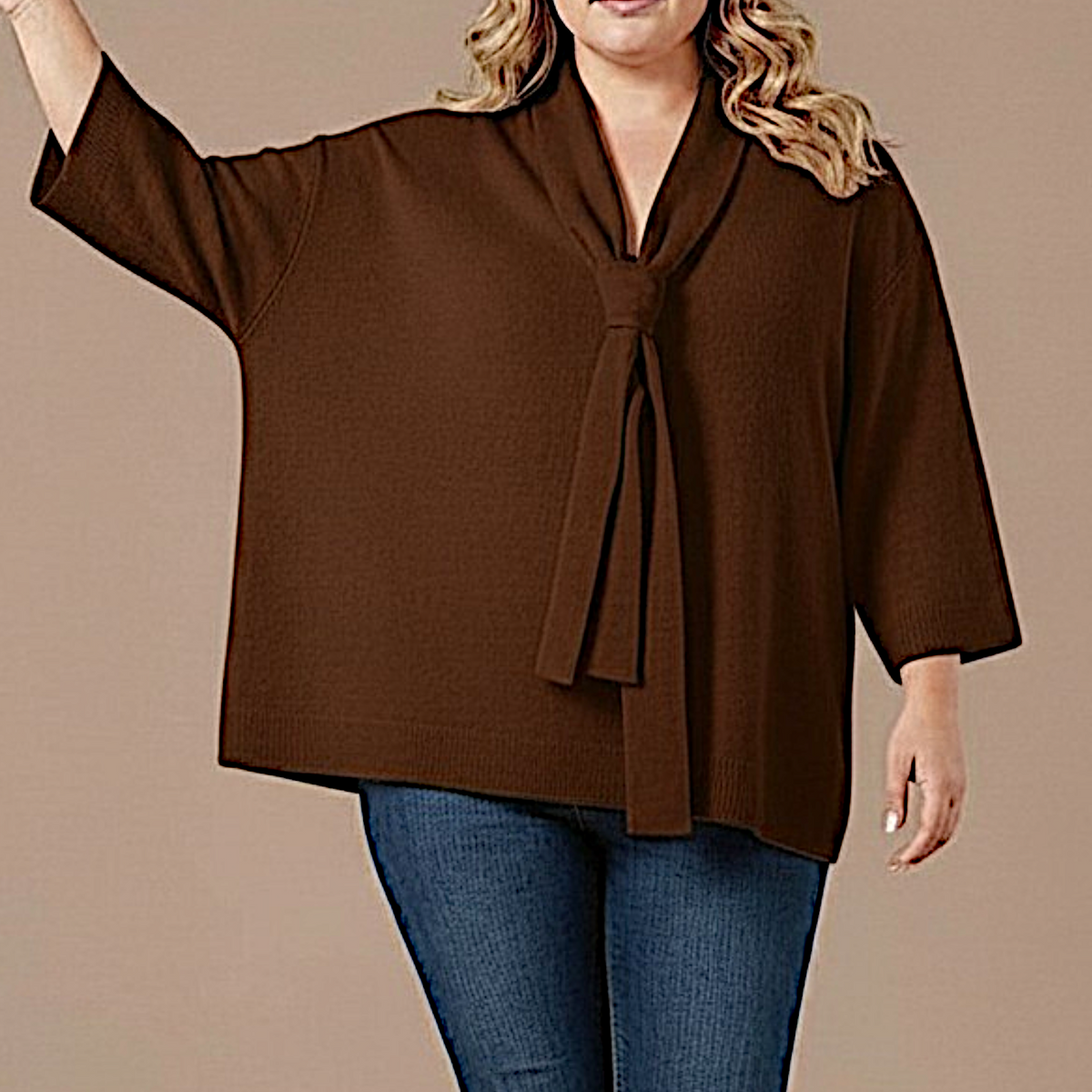 Maxi Maglia Effetto Lana Paloma
