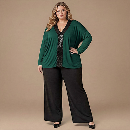 Maxi Maglia con Pajettes Lorena