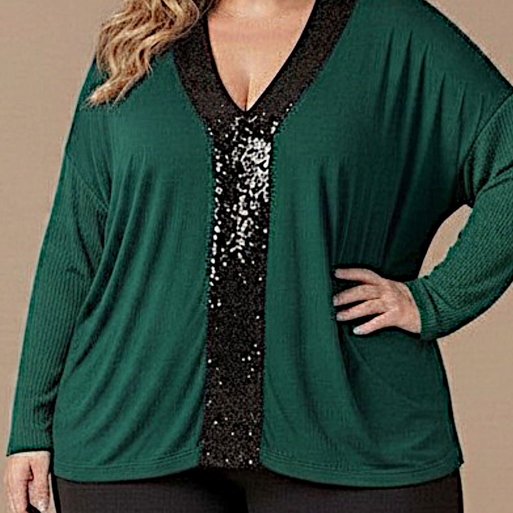 Maxi Maglia con Pajettes Lorena