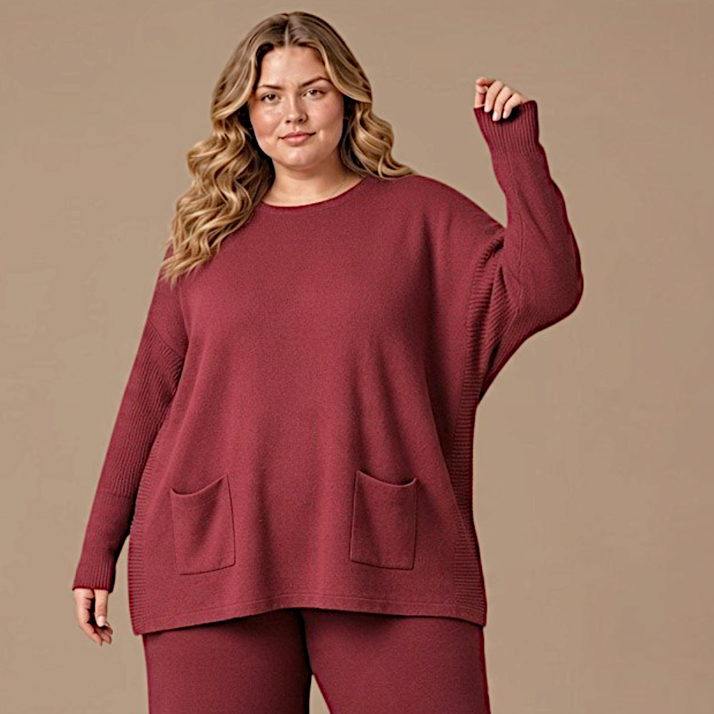 Maxi Maglia effetto Lana Clelia