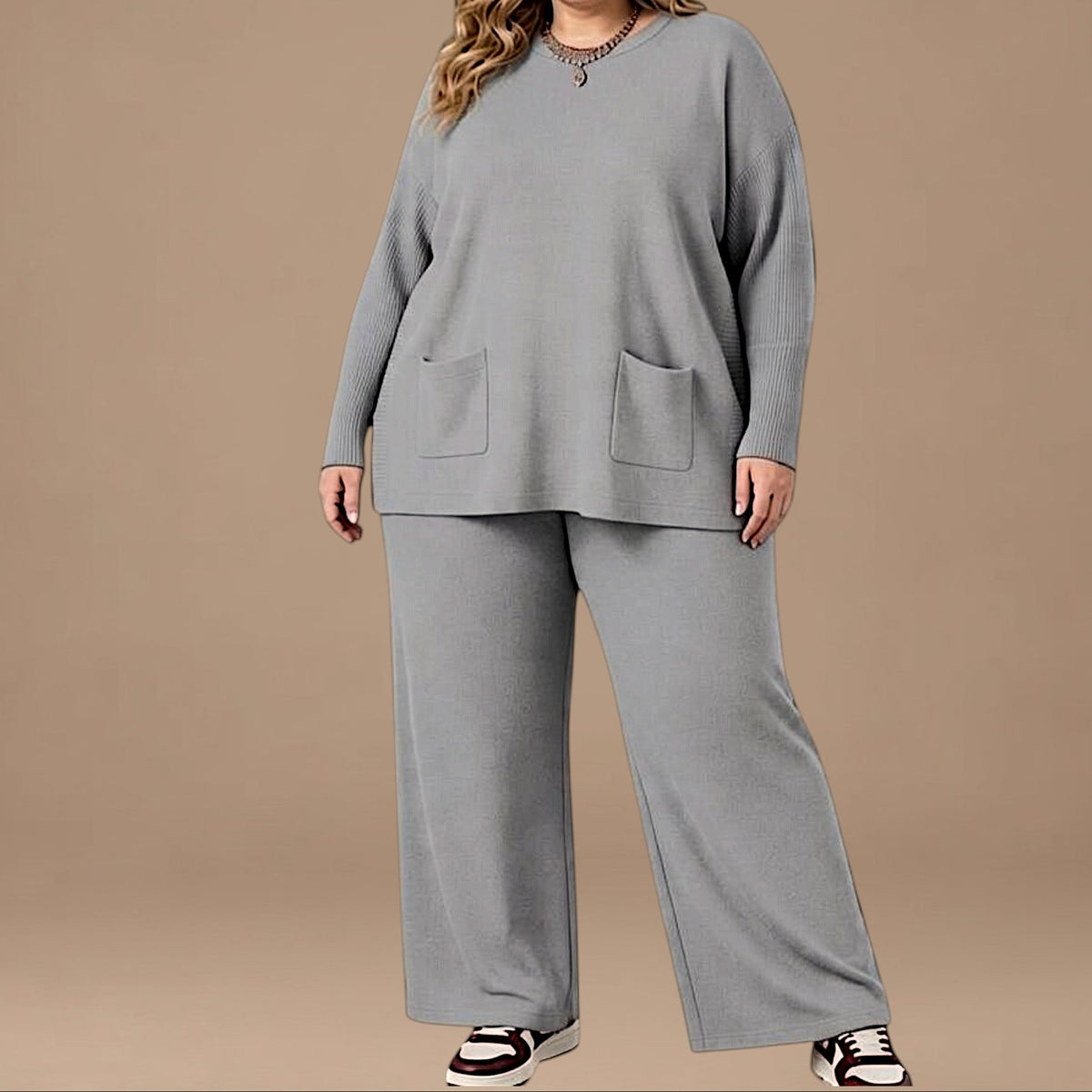 Maxi Maglia effetto Lana Cristiana