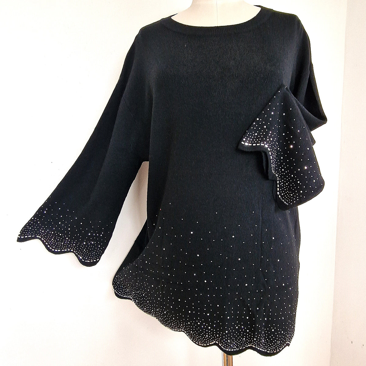 Maxi Maglia Effetto Lana Dalida