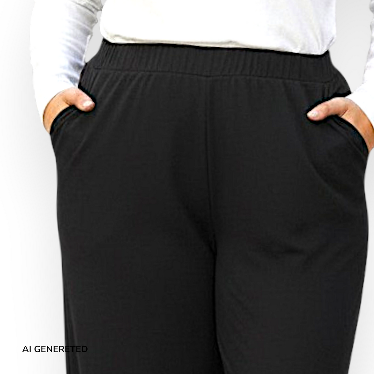 Pantalone Vita Alta con Tasche Piombino
