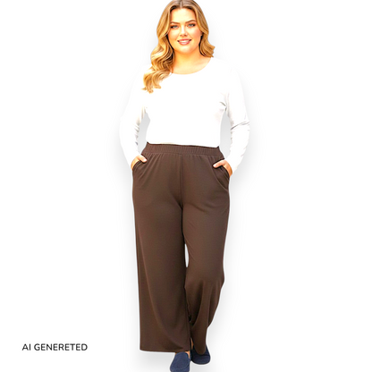 Pantalone Vita Alta con Tasche Livorno