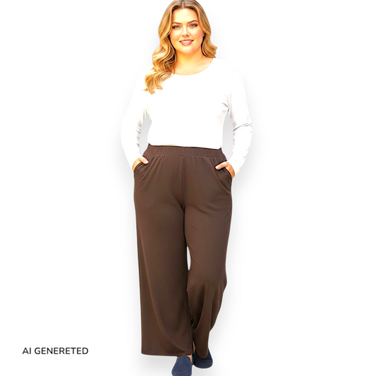 Pantalone Vita Alta con Tasche Livorno