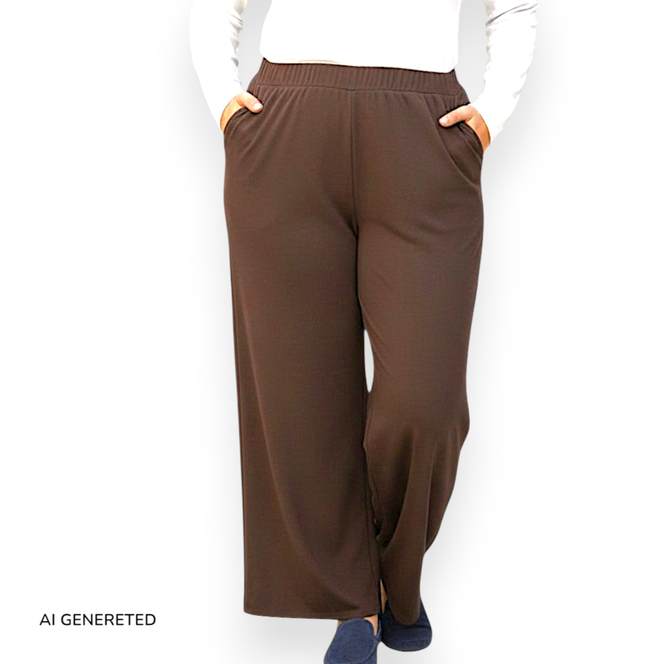 Pantalone Vita Alta con Tasche Livorno