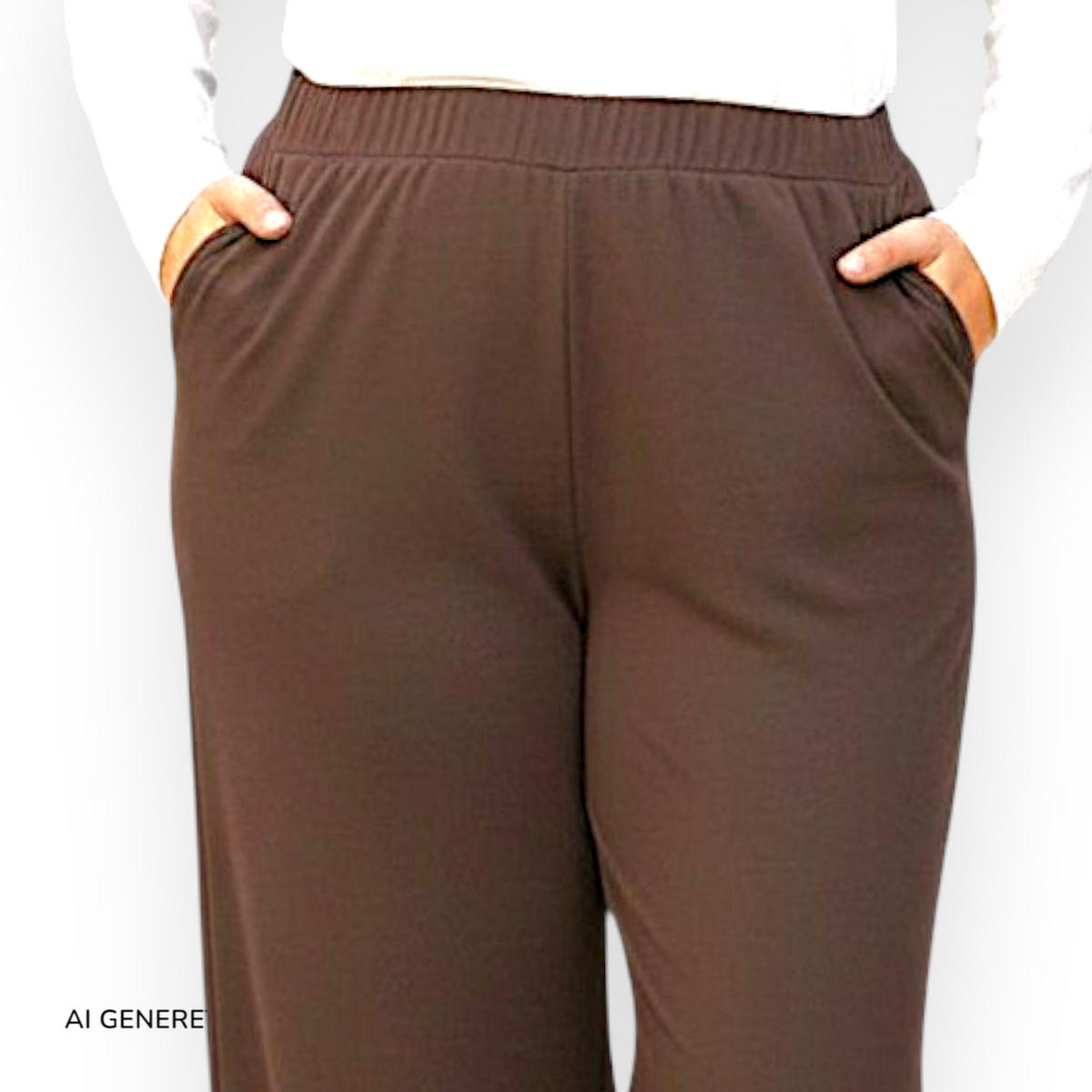 Pantalone Vita Alta con Tasche Livorno