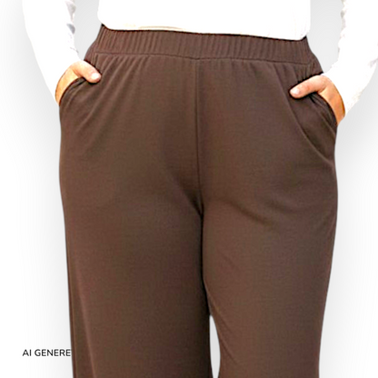 Pantalone Vita Alta con Tasche Livorno
