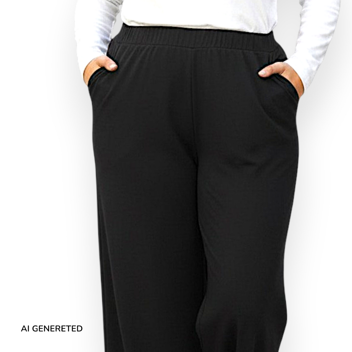 Pantalone Vita Alta con Tasche Piombino