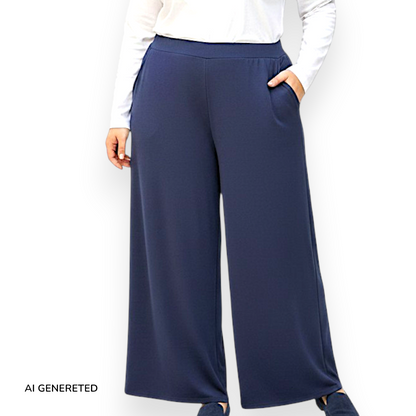 Pantalone Vita Alta con Tasche Viareggio