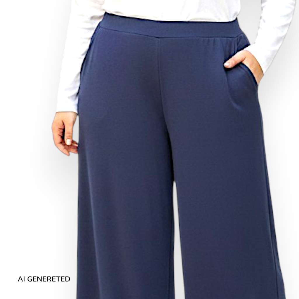 Pantalone Vita Alta con Tasche Viareggio