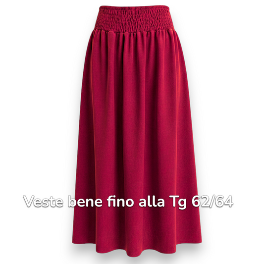 Gonna Lunga 100% Viscosa Elisa