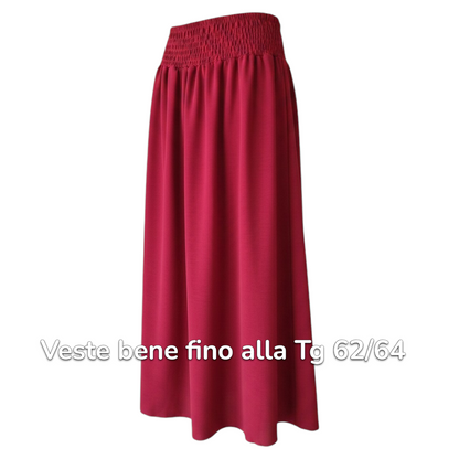 Gonna Lunga 100% Viscosa Elisa