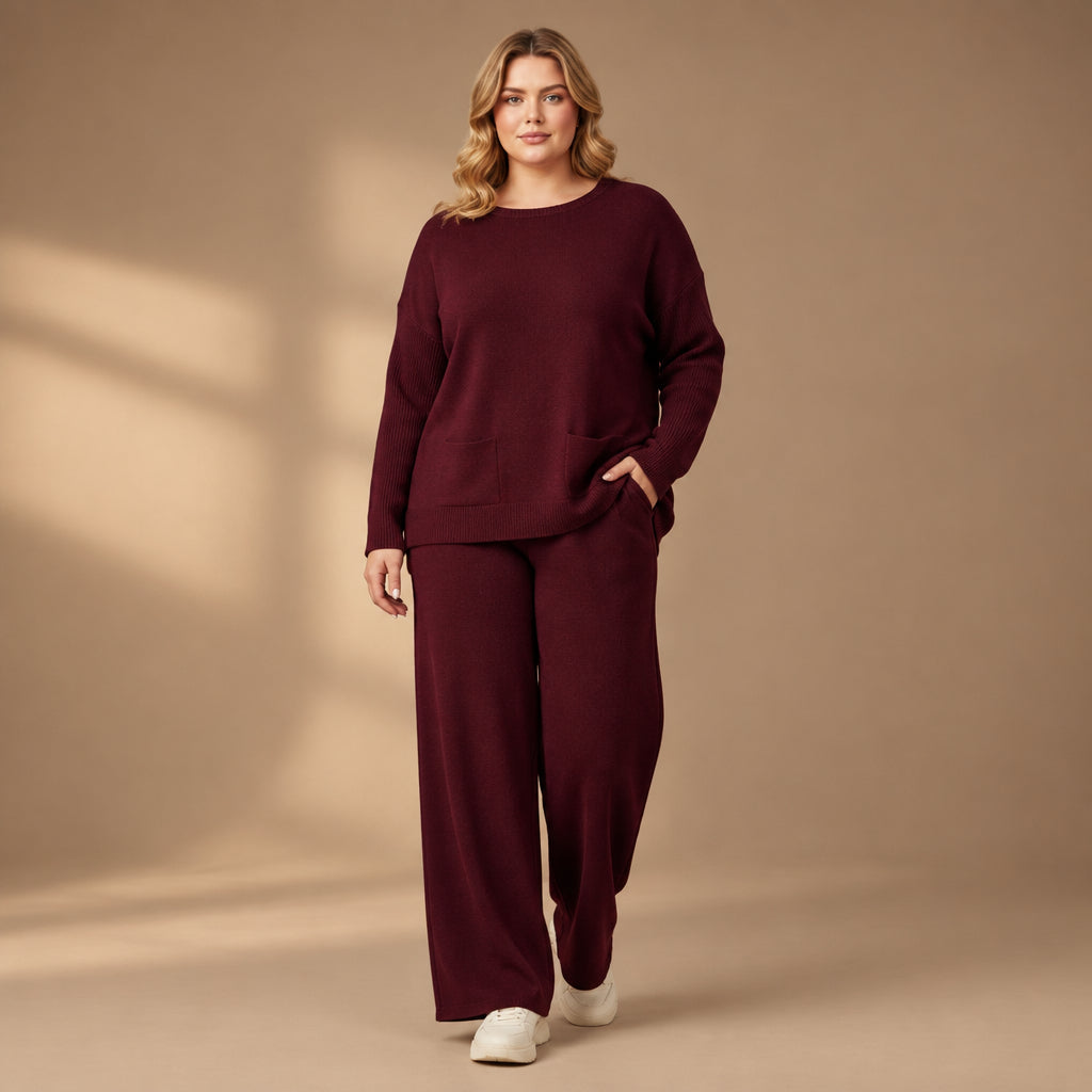 Maxi Maglia con Costine Clelia