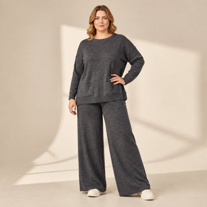 Maxi Maglia con Costine Cristiana
