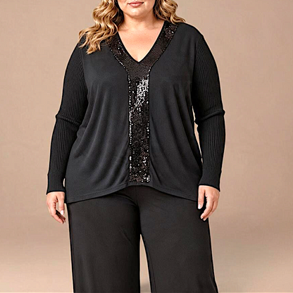 Maxi Maglia con Pajettes Ludovica