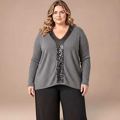 Maxi Maglia con Pajettes Liliana