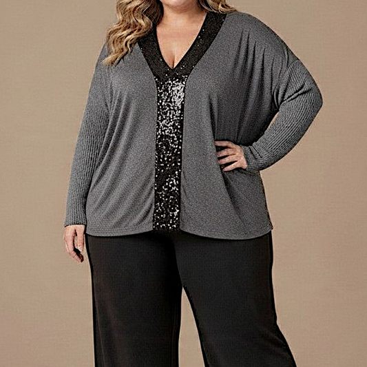 Maxi Maglia con Pajettes Liliana