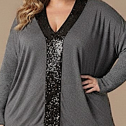 Maxi Maglia con Pajettes Liliana