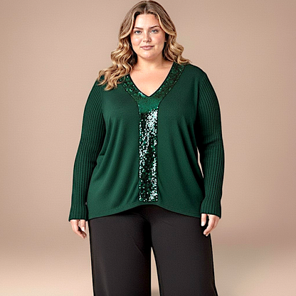 Maxi Maglia con Pajettes Lorena