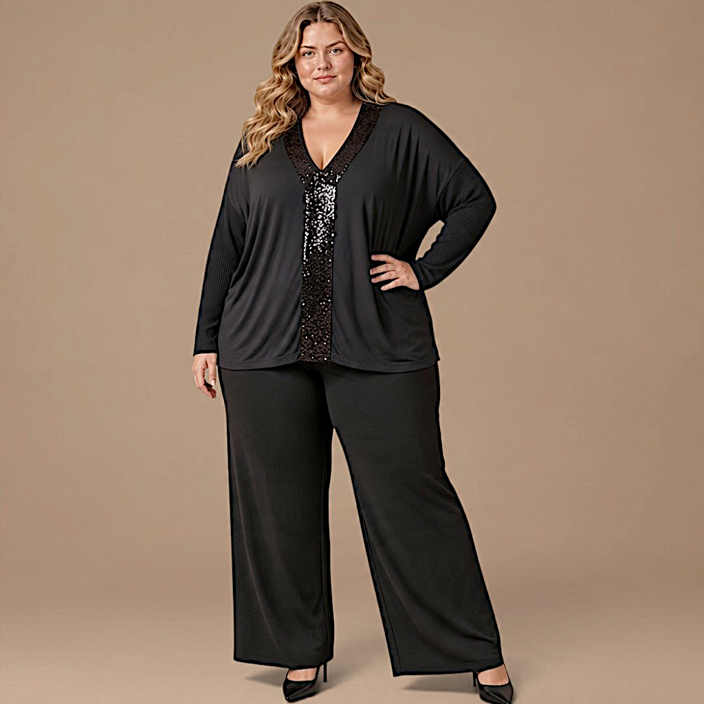 Maxi Maglia con Pajettes Ludovica