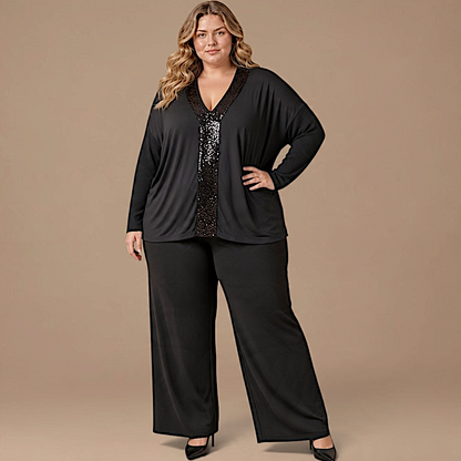 Maxi Maglia con Pajettes Ludovica