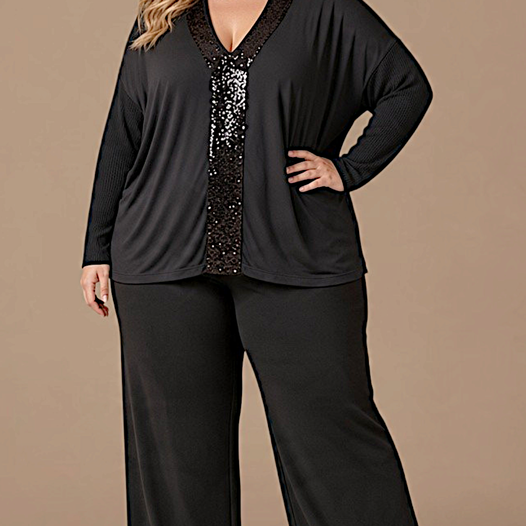Maxi Maglia con Pajettes Ludovica