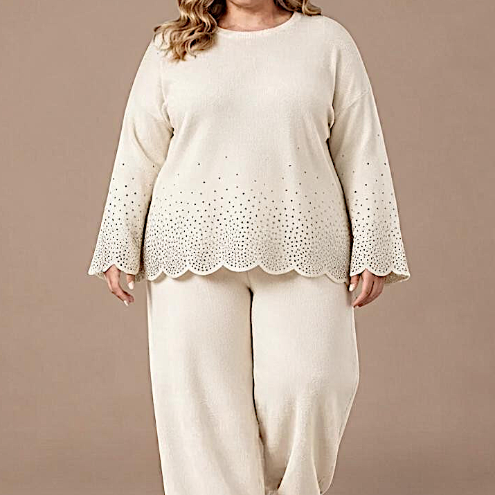 Maxi Maglia Effetto Lana Dora