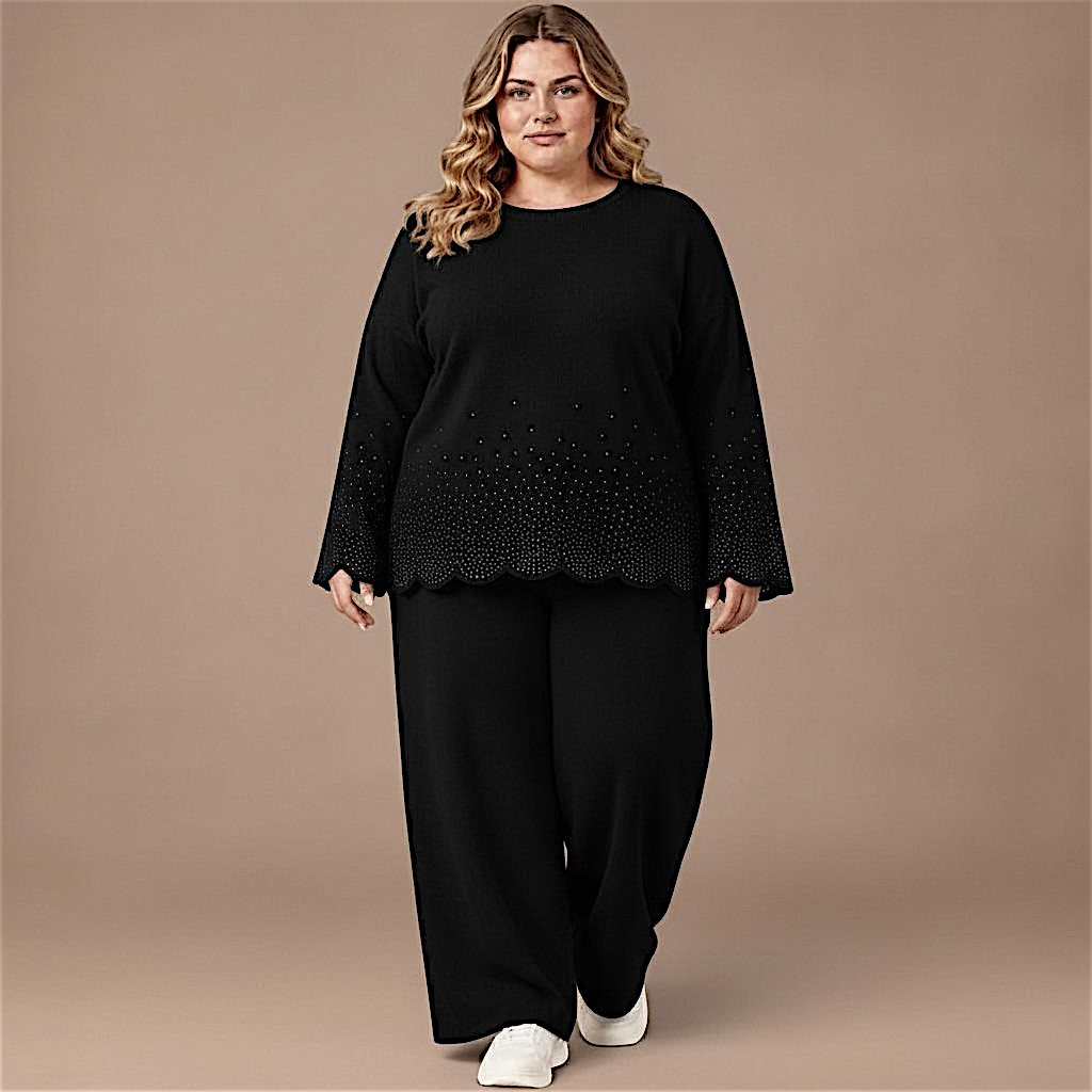 Maxi Maglia Effetto Lana Dalida
