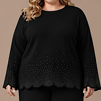 Maxi Maglia Effetto Lana Dalida