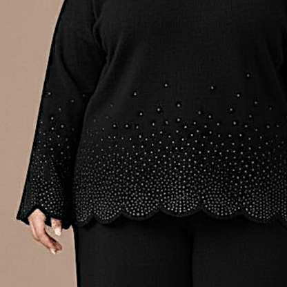 Maxi Maglia Effetto Lana Dalida