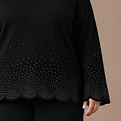 Maxi Maglia Effetto Lana Dalida
