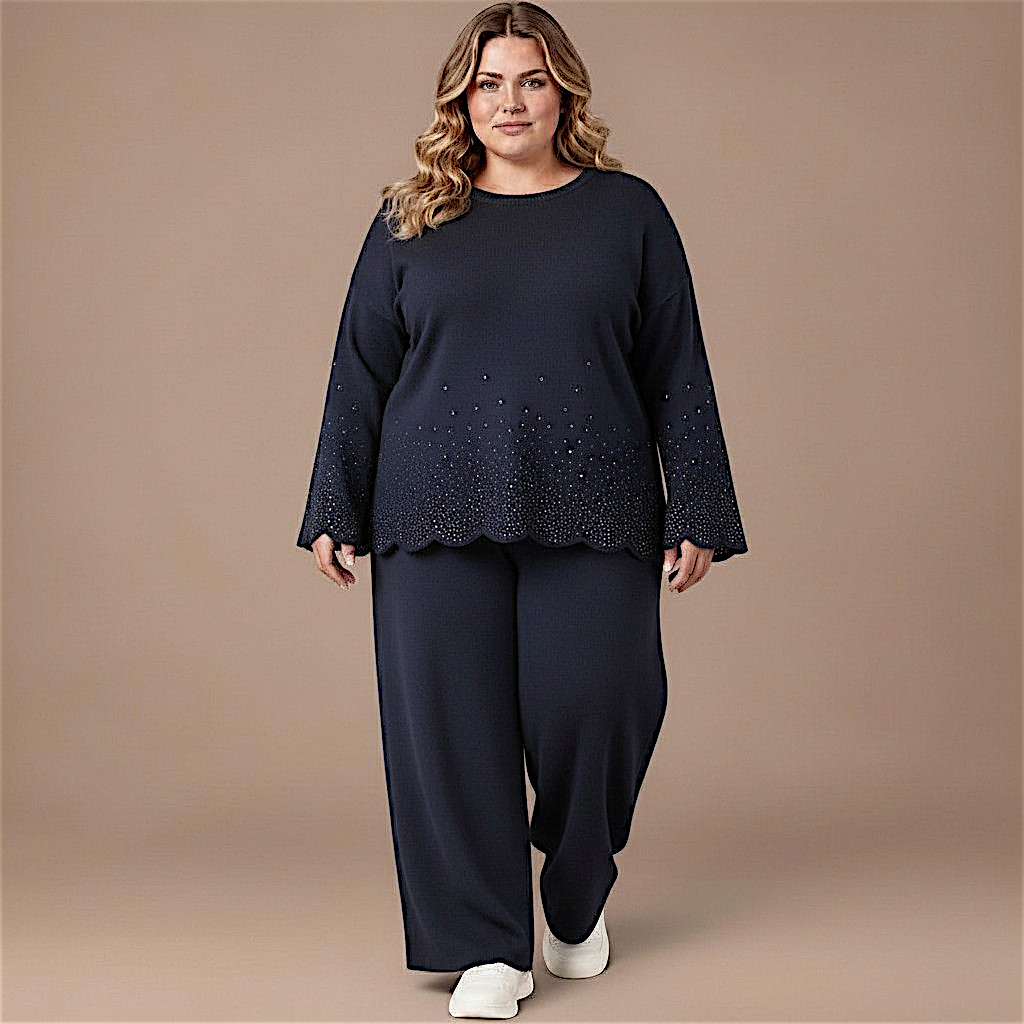 Maxi Maglia Effetto Lana Dindi
